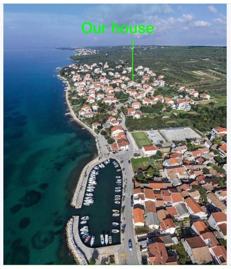 Apartman Lipotica Diklo Zadar Eksteriør billede
